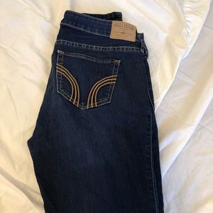 Hollister blue skinny jeans